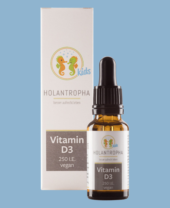 Vitamin D3 Flakon mit Verpackung, Gesundheit